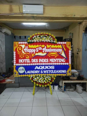 Papan Bunga di Lemahabang